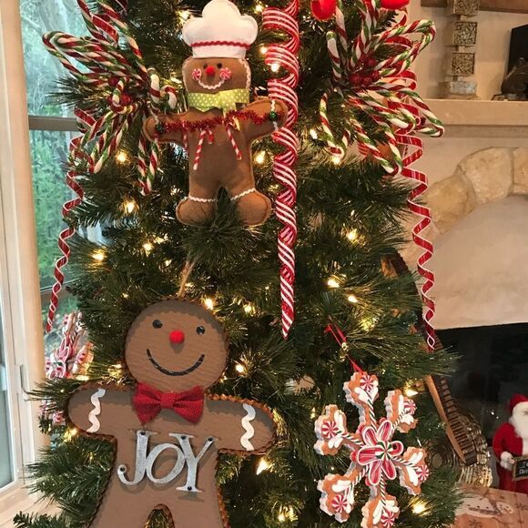 Candy Land Christmas 9’ Tree and Ornaments - Picture 1 of 5